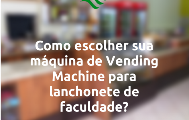 vending machine para lanchonete